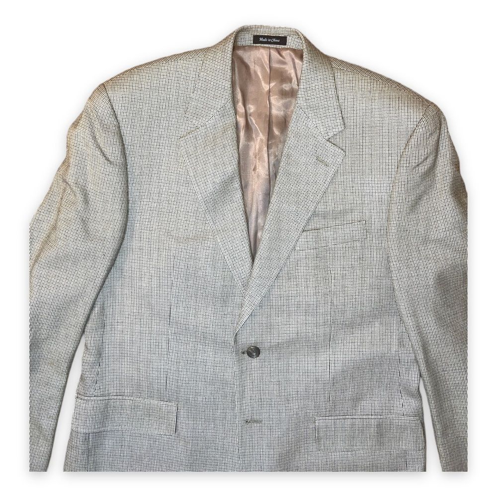 Men’s 2-button sport coat blazer jacket size 40R Lauren by Ralph Lauren 100% - Picture 8 of 16